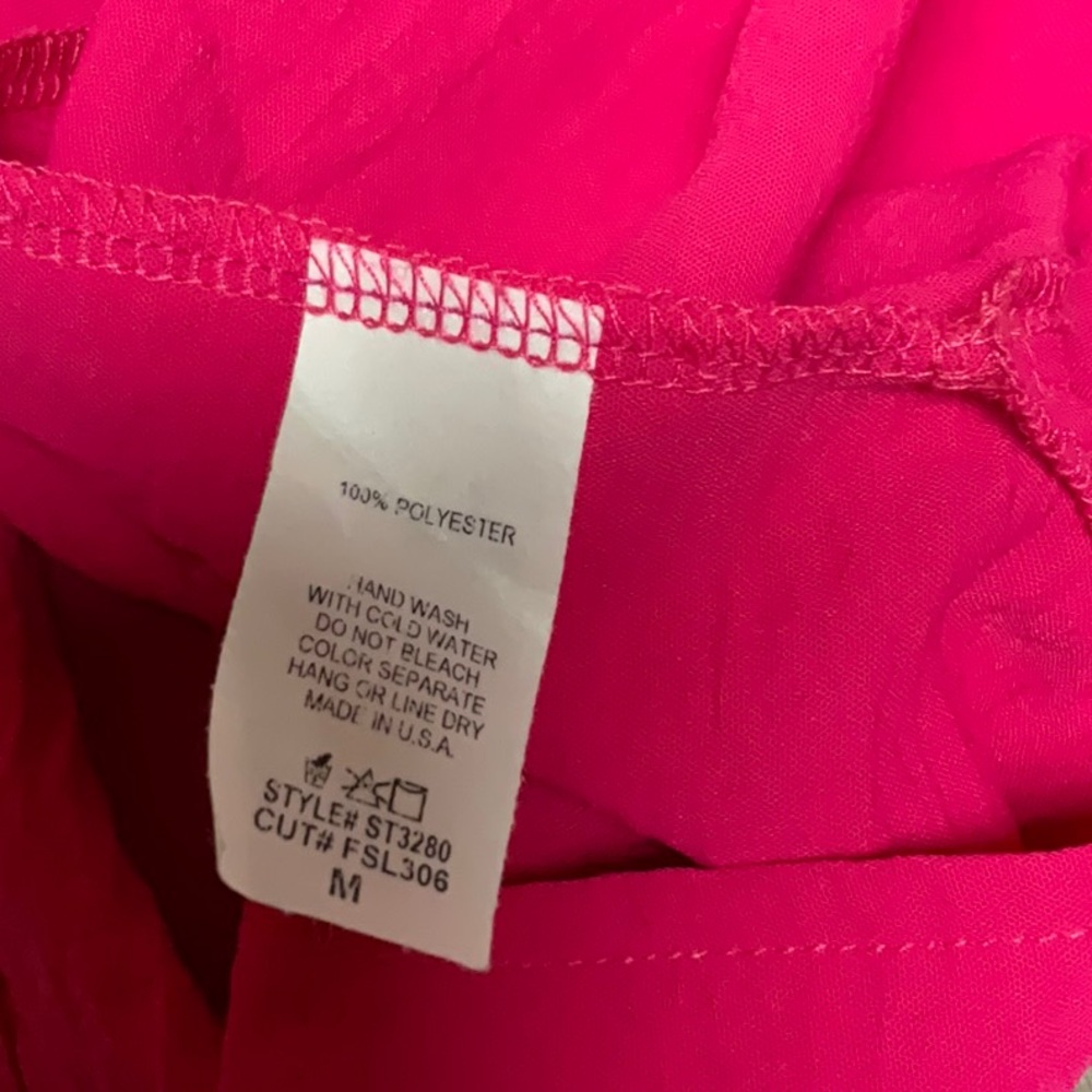 Pink Neon Dreams Dressy Tee - Picture 9 of 9